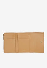 Salvatore Ferragamo French Hug Wallet in Calf Leather Camel 220630 FRENCH 770862 LIGHT CAMEL