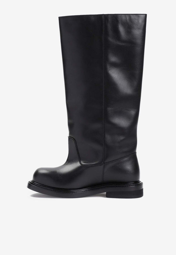 Knee-High Leather Boots