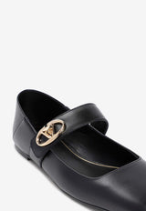 VLogo Locker Mary-Jane Ballet Flats