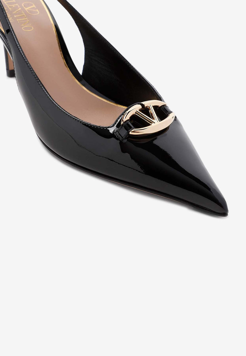 VLogo 60 Patent Leather Pumps