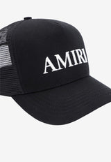 Logo Embroidered Trucker Cap