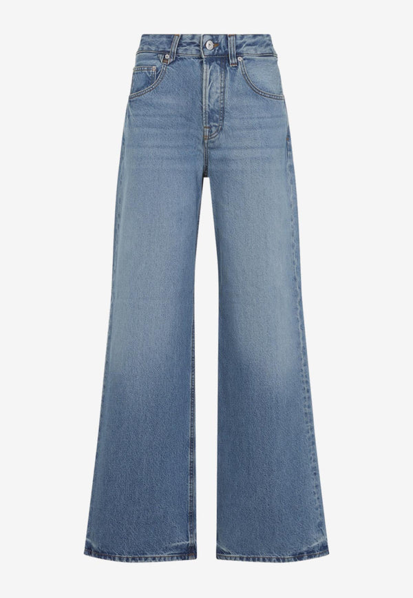 Le De-Nimes Large Jeans