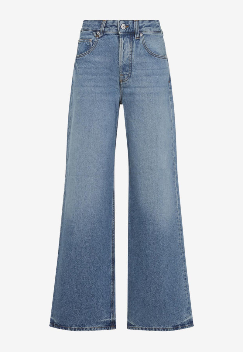 Le De-Nimes Large Jeans