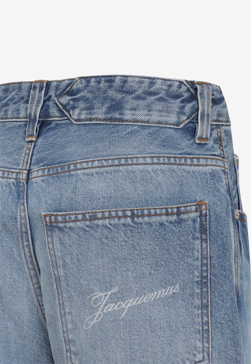 Le De-Nimes Large Jeans