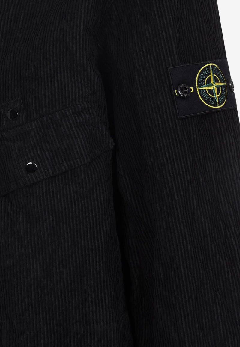 Corduroy Long-Sleeved Shirt