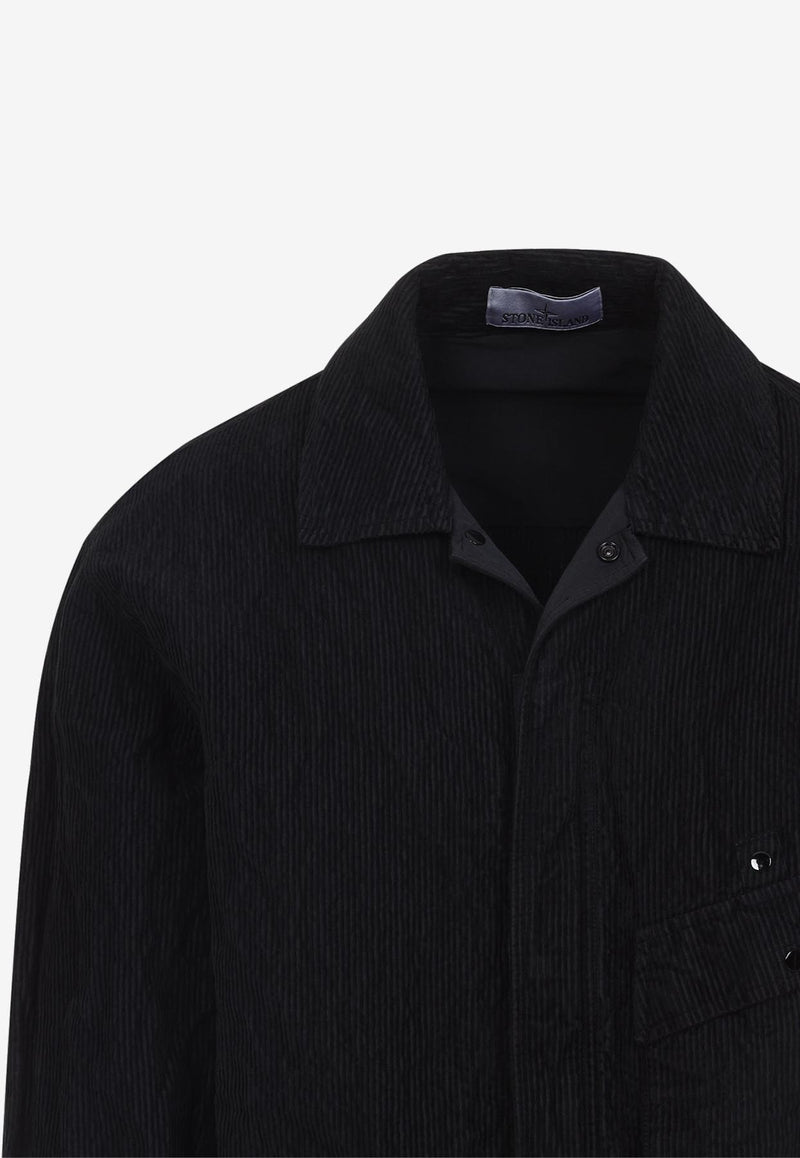 Corduroy Long-Sleeved Shirt