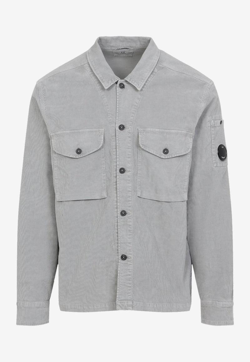 Steen Lens Corduroy Overshirt
