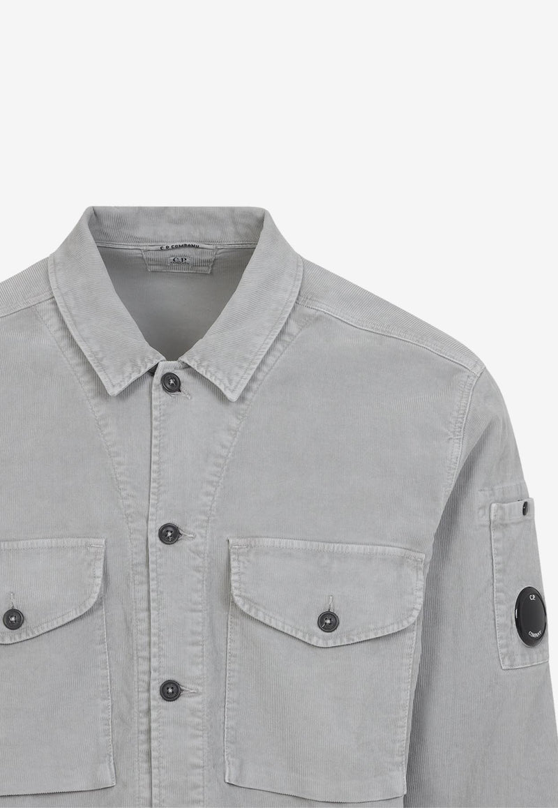 Steen Lens Corduroy Overshirt