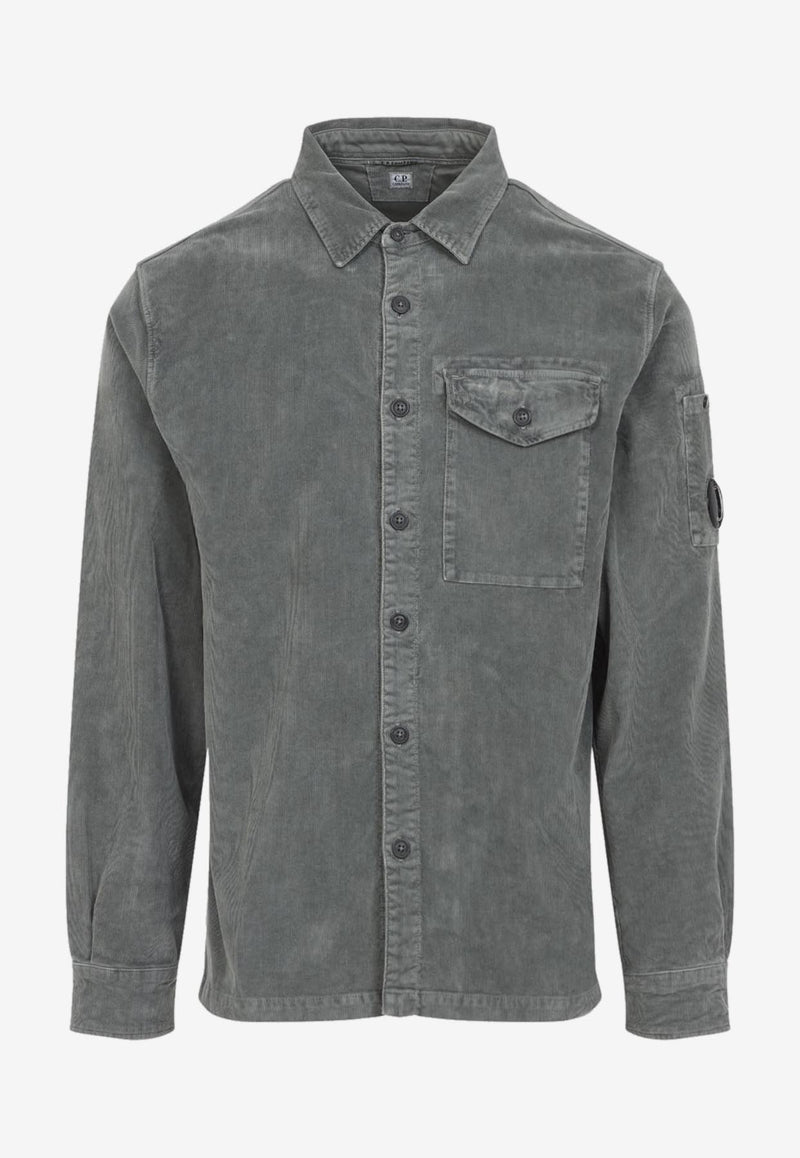 Corduroy Long-Sleeved Shirt