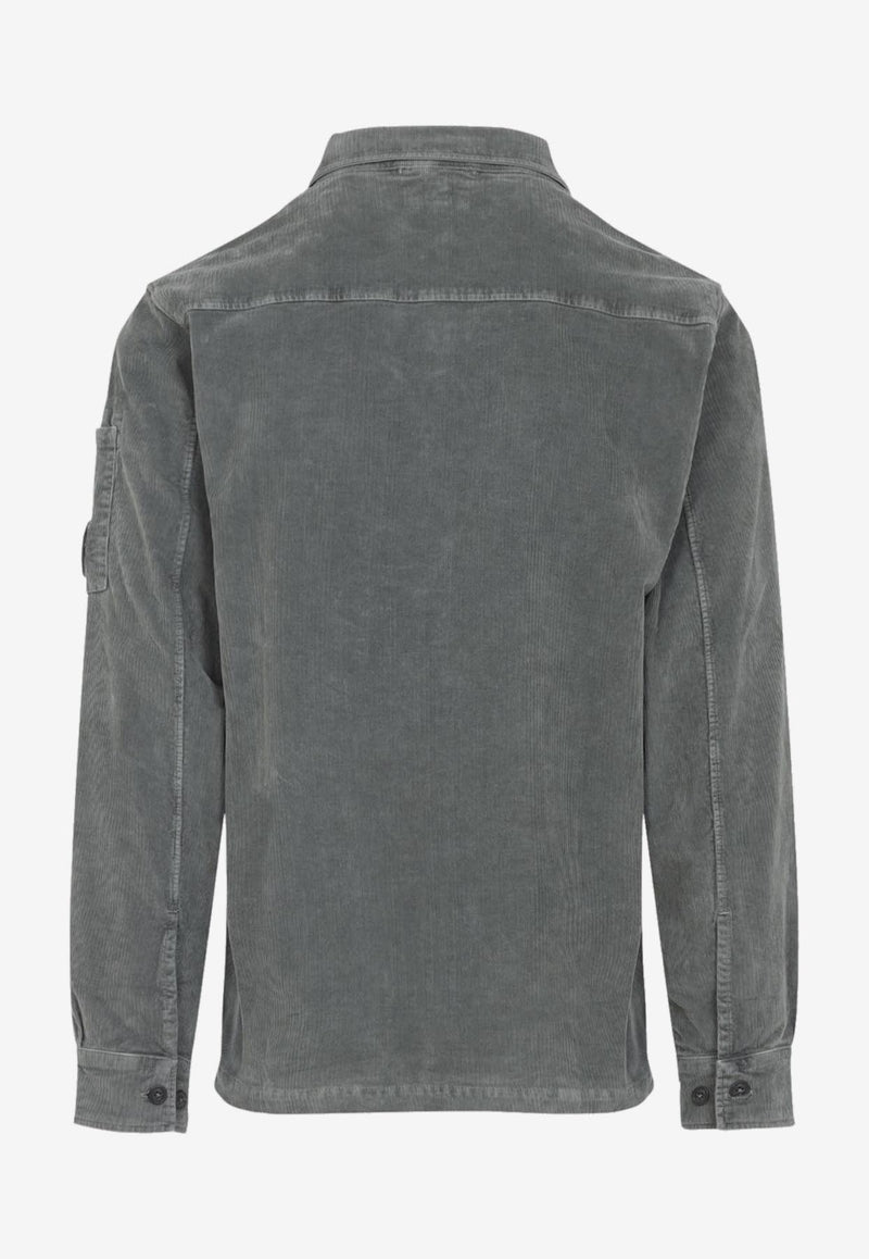 Corduroy Long-Sleeved Shirt