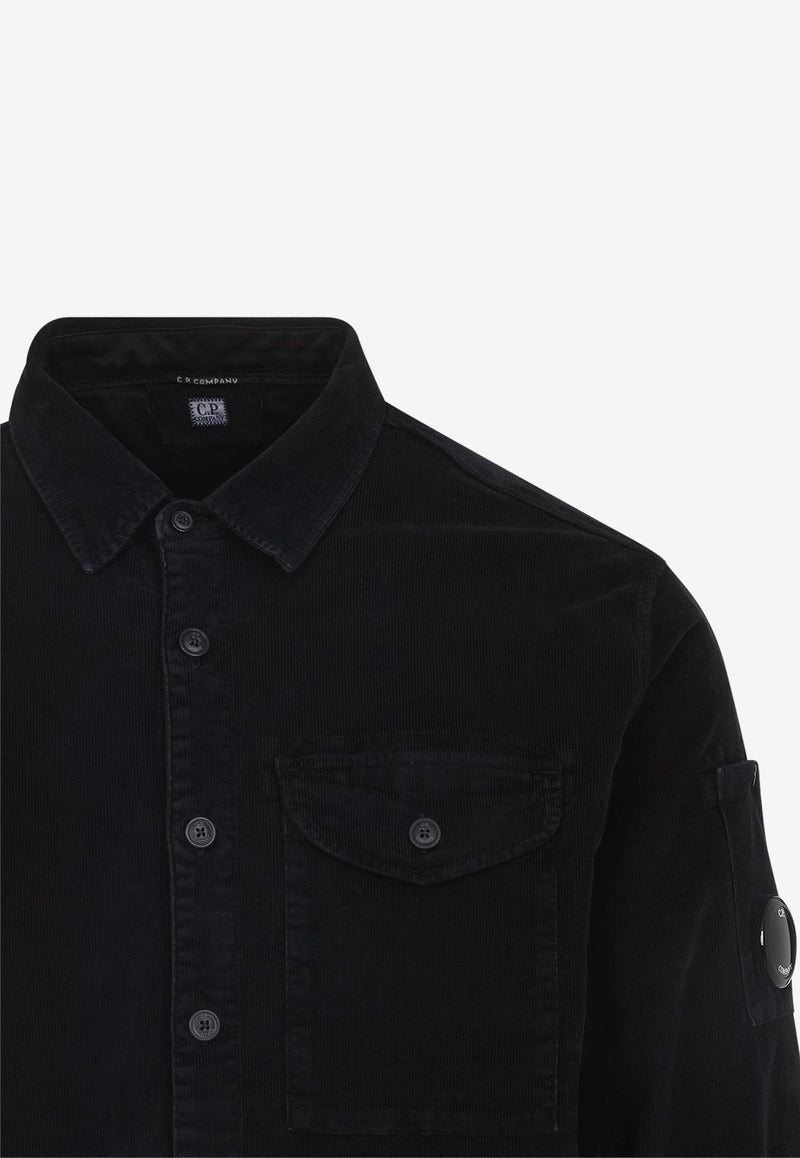 Corduroy Long-Sleeved Shirt