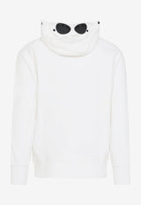 Open Zip-Up Hooded Sweatshirt