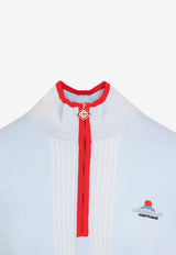 Half-Zip Knitted Sweater