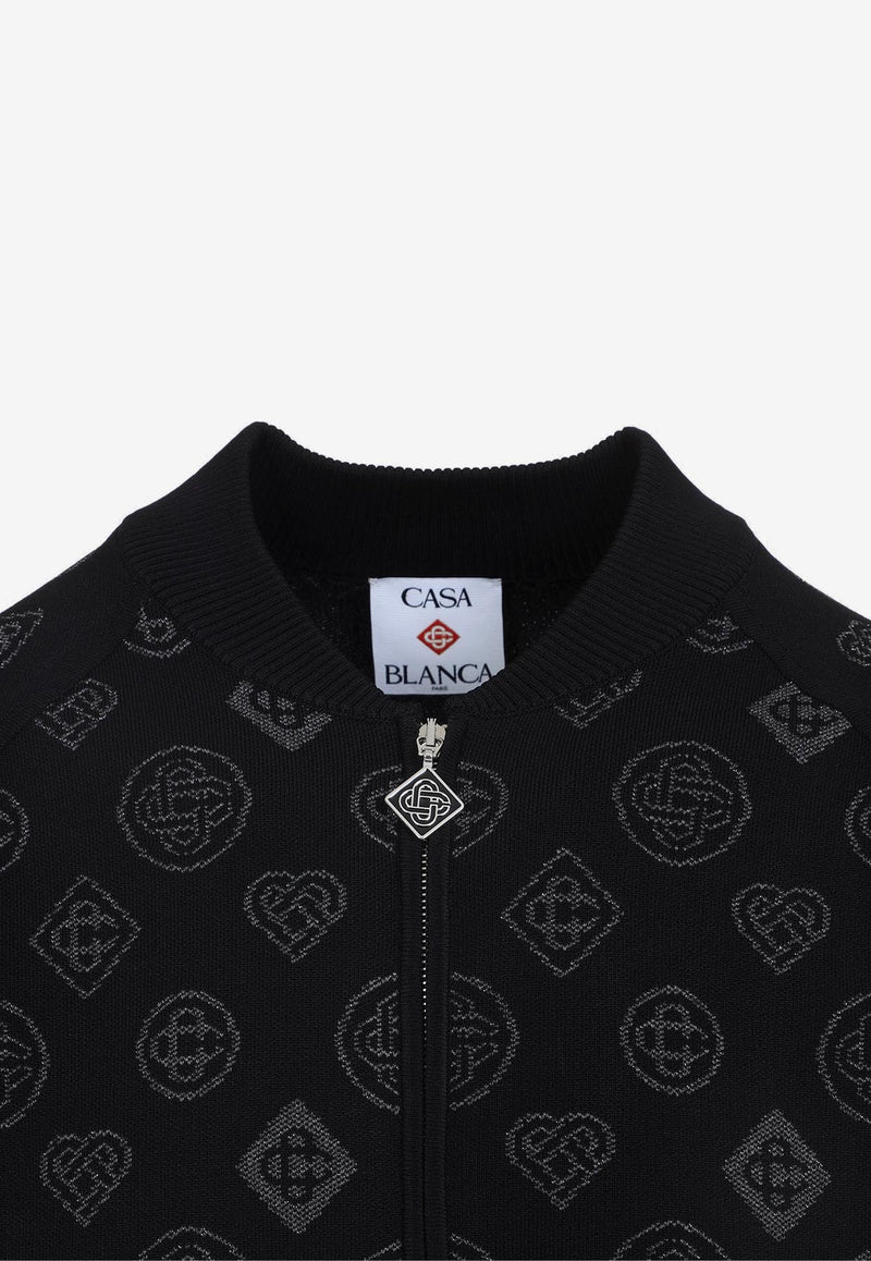 City Jacquard Bomber Jackets