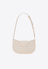 Ferragamo Mini Gabry Double Gancini Leather Shoulder Bag Pink 220947 GABRY 786622 BALLET