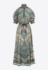 Wanderlust Billow Midi Dress