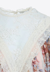 Awaken Lace-Trimmed Blouse