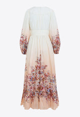 Awaken Plunge Floral Print Maxi Dress