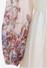 Awaken Plunge Floral Print Maxi Dress