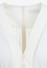 Awaken Plunge Floral Print Maxi Dress