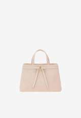 Ferragamo Mini Bow Top Handle Bag Pink 221080 TOP HANDLE 790191 BALLET
