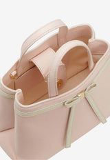 Ferragamo Mini Bow Top Handle Bag Pink 221080 TOP HANDLE 790191 BALLET