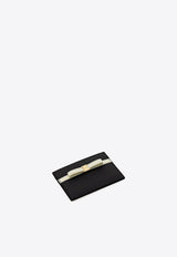 Ferragamo Mini Bow Cardholder Black 221089 201 790197 NERO