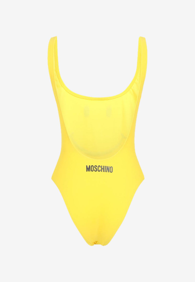 Smiley Face One-Piece Swimsuit