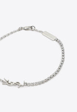 Cassandre Charm Chain-Link Bracelet