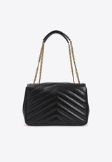 Large Loulou Quilted Leather Shoulder Bag