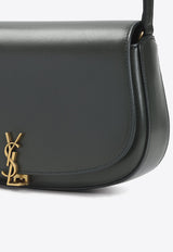 Demi Lune Leather Shoulder Bag