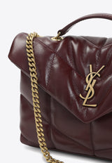 Puffer Toy Padded Chevron Shoulder Bag