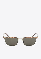 Logo Square Sunglasses