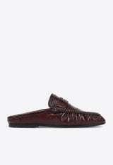 Le Loafer Leather Flat Mules