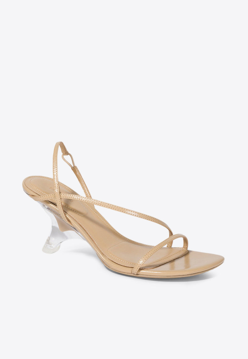 Simkhai Shadow 70 Wedge Sandals 224-S021-LCAMEL