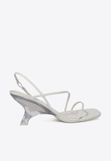 Simkhai Shadow 70 Wedge Sandals 224-S021-LWHITE