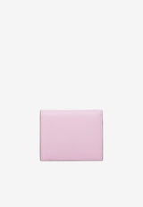 Salvatore Ferragamo Gancini Leather Compact Wallet 22D780 154 766038 BUBBLE GUM Pink