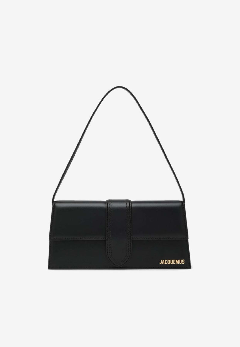 Jacquemus Le Grand Bambino Leather Shoulder Bag  Black 22EBAW00013AC01C02/R_JACQM-990
