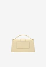 Jacquemus Le Grand Bambino Leather Handbag Ivory 22HBAW00007AC01C02/R_JACQM-120