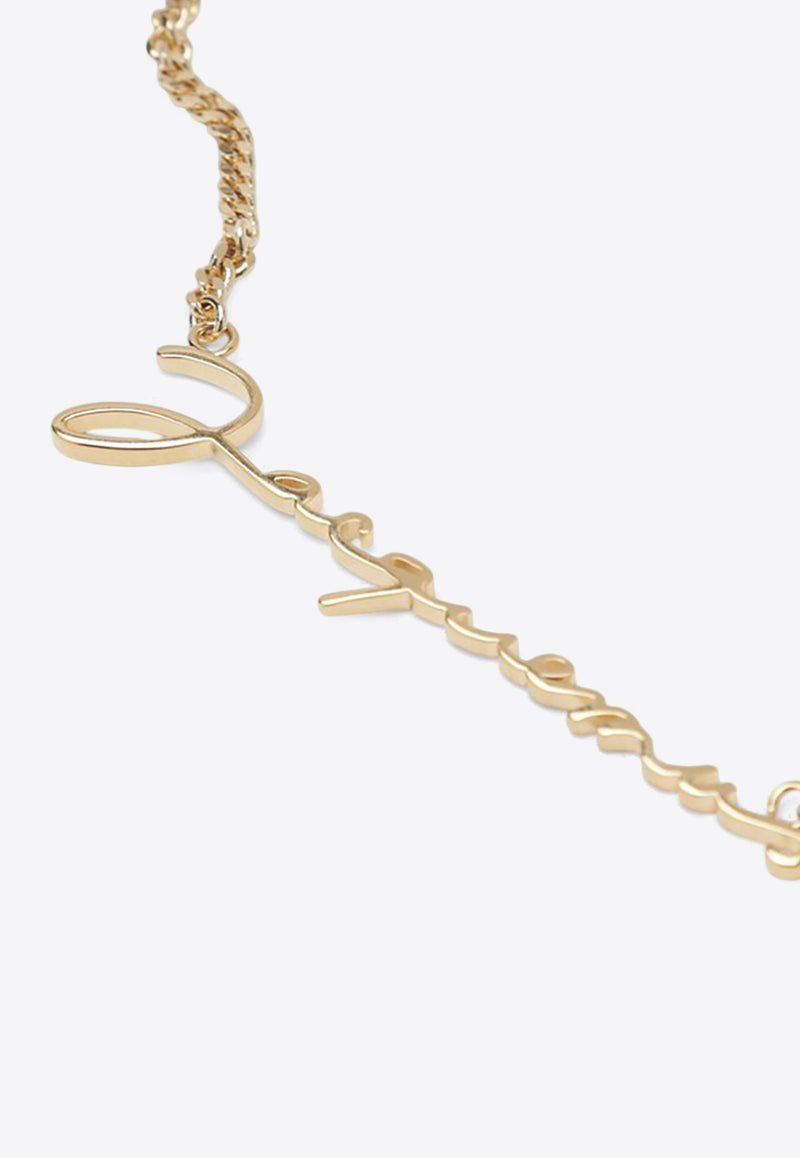 Jacquemus Logo Integrated Necklace Gold 22HJWW00333AOT4005/R_JACQM-280