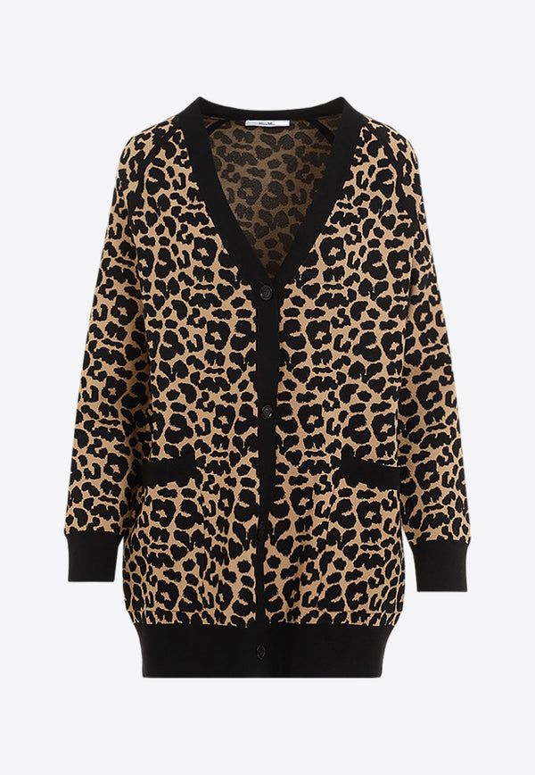 Tenore Leopard Pattern Cardigan