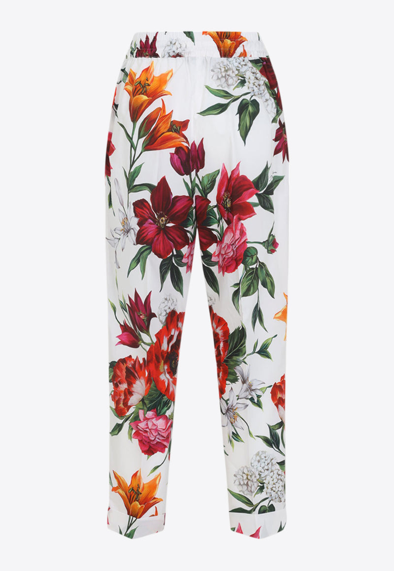 Floral Print Pants