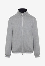 Reversible Logo Zip-Up Jacket