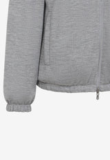 Reversible Logo Zip-Up Jacket