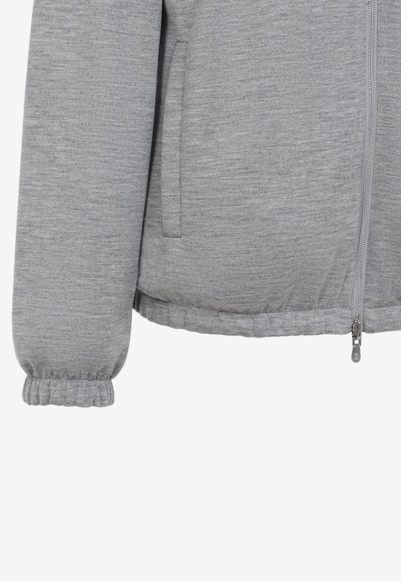 Reversible Logo Zip-Up Jacket