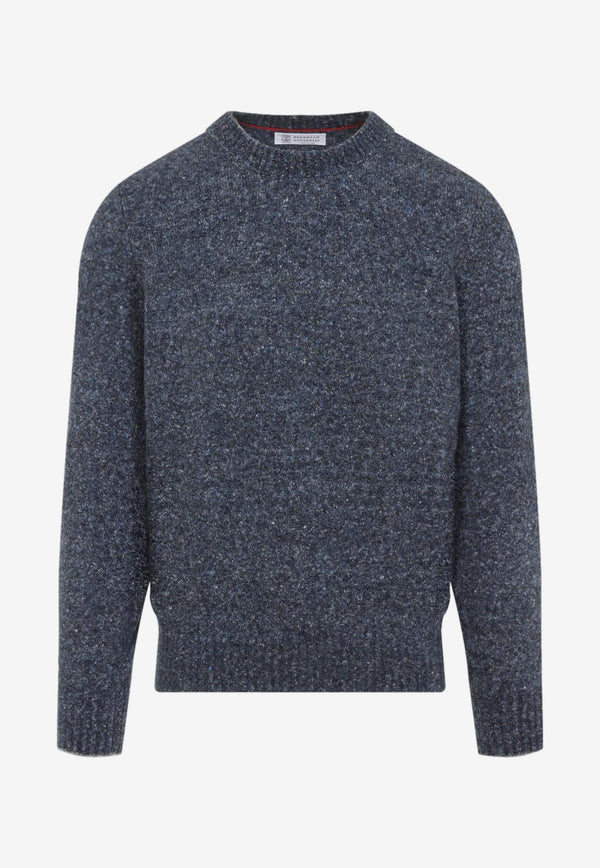 Knitted Alpaca-Blend Sweater