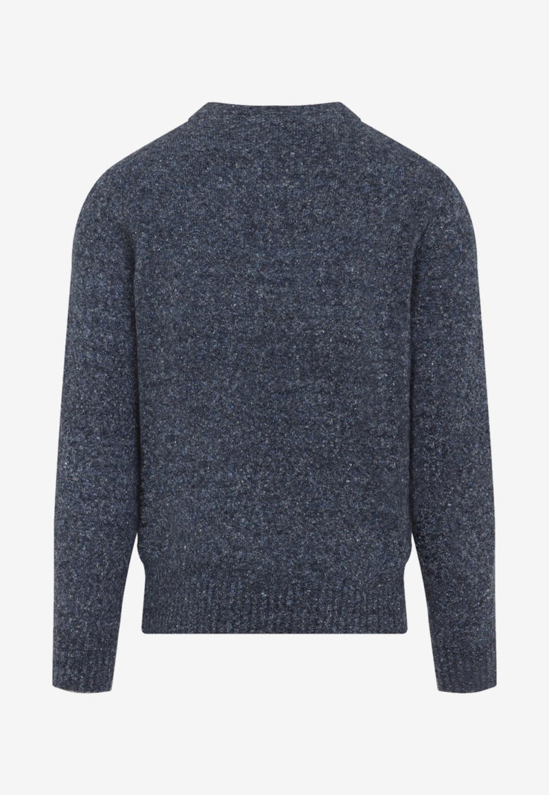 Knitted Alpaca-Blend Sweater