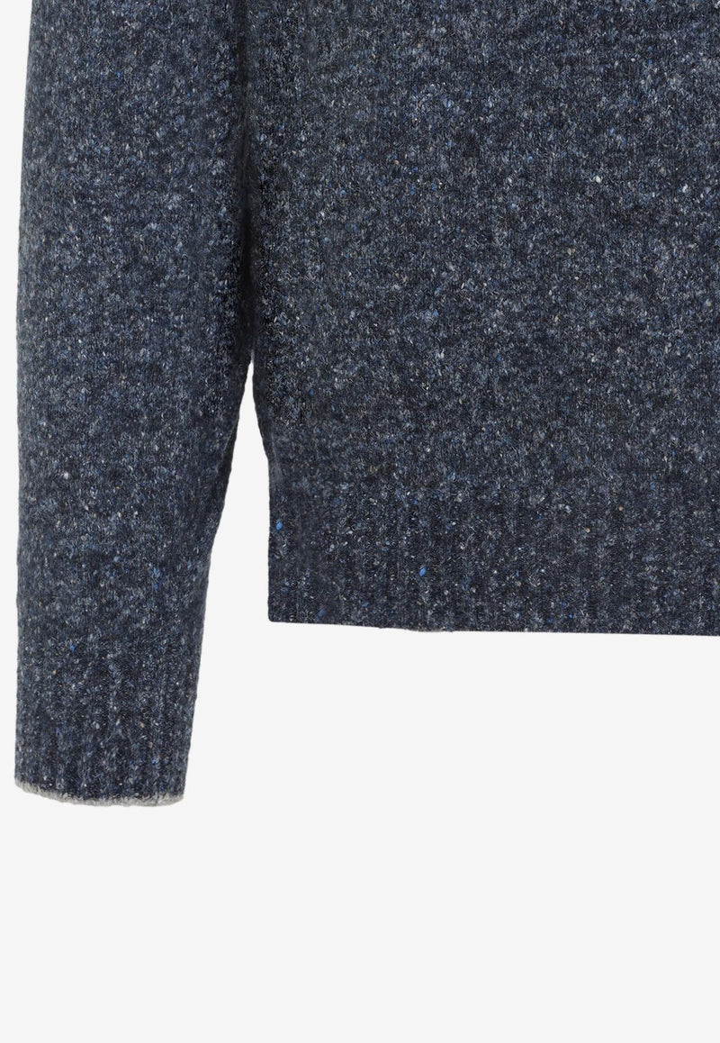 Knitted Alpaca-Blend Sweater