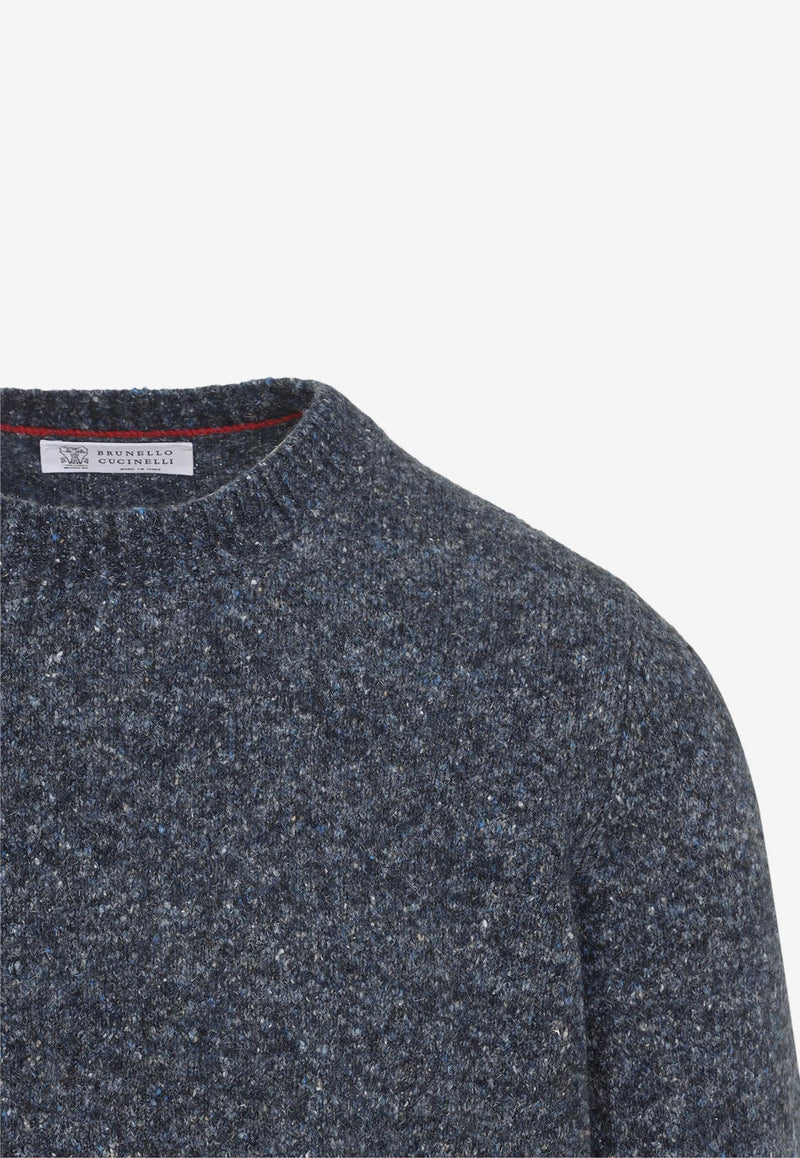 Knitted Alpaca-Blend Sweater