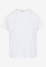 Logo-Embroidered Crewneck T-shirt